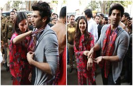 Katrina Kaif, Aditya Roy Kapoor, fitoor,delhi janpath, shopping movie promotion