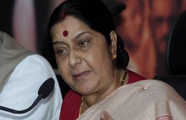 susha swaraj, nepali prime minister op sharma, nepali constiution,