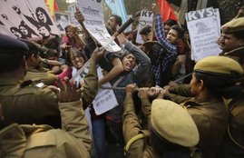 Rohith Vemula Suicide, Delhi Police, Students Protest, RSS Office, Rohith Vemula, RSS, Delhi