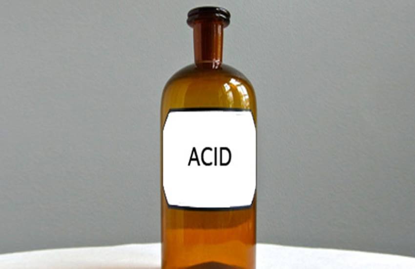 in laws family, threw acid, newly married, girl for dowry