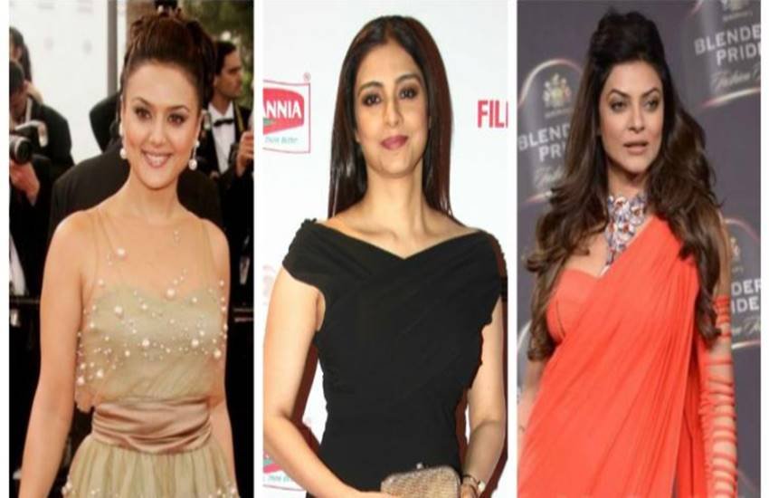 Urmila Matondkar, Preity Zinta, Asha Parekh, Sushmita Sen, Amrita Rao, neha dhupia, nargish fakhri, amisha patel, nanda, unmarried bollywood actress
