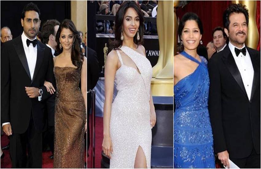 oscars, oscar awards, indians at oscars, indian celebs at oscars, aishwarya rai bachchan, aishwarya oscars, aishwarya rai oscars, oscars 2016, oscar awards 2016, the academy, academy awards 2016, Mallika Sherawat Oscars, Bollywood celebs oscars, Anil Kapoor Oscars, Irrfan Khan Oscars, Freida Pinto Oscars, Anupam Kher