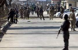 attack in afghanistan, attack in police Base, Kabul suicide bomber, Taliban, South and Central Asia