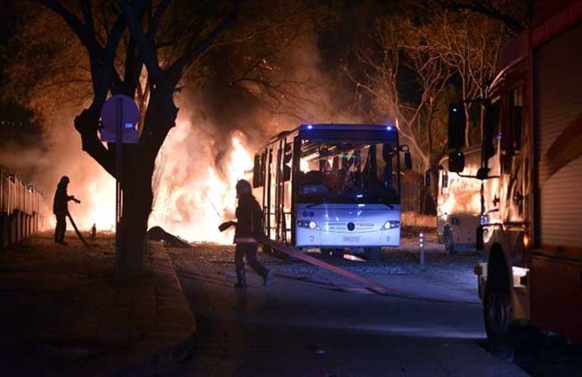 Ankara,ankara blast,turkey,turkish military staff, world, bom blast