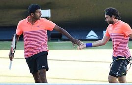 Rohan Bopanna,Tennis latest Tennis news, sports news, Rohan Bopanna,Radek Stepanek,Florin Mergea,Dubai Tennis Championships,Daniel Nestor