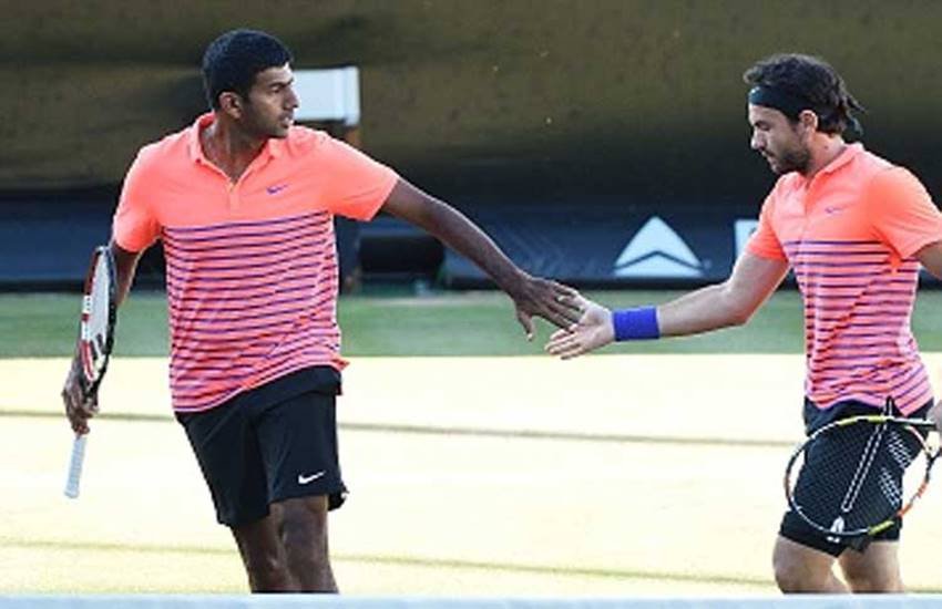 Rohan Bopanna,Tennis latest Tennis news, sports news, Rohan Bopanna,Radek Stepanek,Florin Mergea,Dubai Tennis Championships,Daniel Nestor