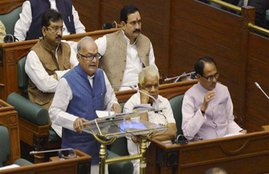 Ram Naresh Yadav, B R Ambedkar, Madhya Pradesh, BJP , MP Budget session begins, Governor highlights state's achievements,news, India news,Politics News,Politics News in India ,Bhopal ,Bhopal news