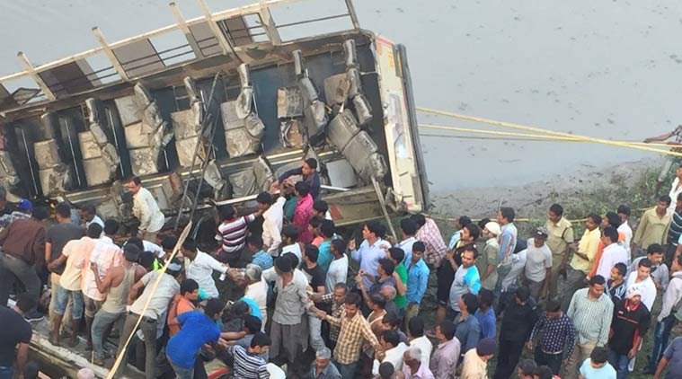 gujarat bus accident, bus accident gujarat, surat bus accident, bus accident, gujarat news