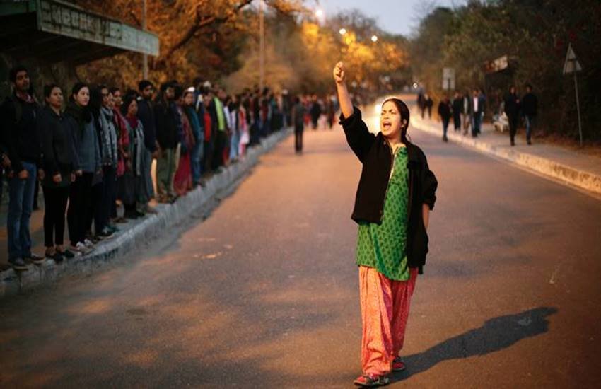 jawaharlal nehru university, Kanhaiya Kumar, jnu protest, jnu, afzal guru event, jnu sedition case, jnu case delhi police, jnu case NIA, jnu student arrest, JNU controversy, india news, latest news, जेएनयू विवाद, जेएनयू केसख्‍ जेएनयू एंटी भारत नारे, जेएनयू राष्‍ट्र विरोधी नारे, मोदी सरकार, राष्‍ट्रवाद, वामपंथी, कन्‍हैया कुमार गिरफ्तार