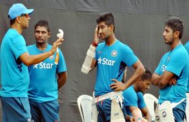 India, Cricket World Cup, Under-19 Cricket World Cup, Sri Lanka, Rahul Dravid, under 19 world cup, semi final, cricket, india, srilanka, अंडर-19 विश्व कप, सेमीफाइनल, श्रीलंका, भारत, क्रिकेट