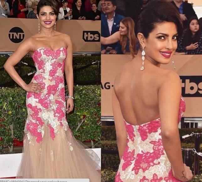 Priyanka Chopra, SAG Awards, Desi Girl Priyanka Chopra, Quantico, 22nd Annual Screen Actors Guild Award, bollywood actress priyanka chopra