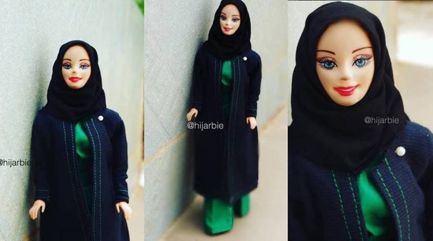 Hijarbie, Barbie, doll, Nigerian Haneefah Adam, Hijarbie doll, hijab, fashion designer,islaam,