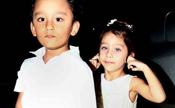 bollywood, Sanjay dutt, sunajay datt son, Shahraan plays drums, Shahraan Peekay, Shahraan Peekay pagri, anjay dutt son Shahraan, Sanjay Dutt, Sanjay Dutt twins, Iqra, Shahraan, Maanyata Dutt, Hasmukh Pighal Gaya