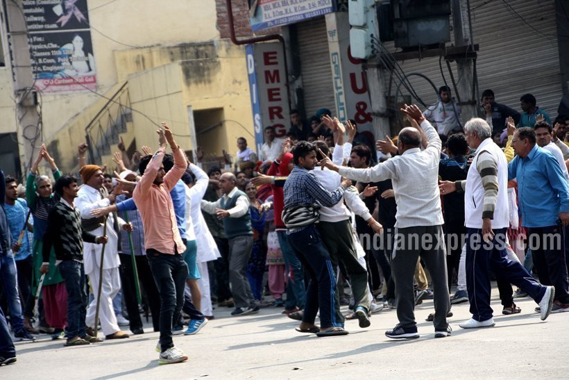 haryana, jat quota stir, jat quota, jat agitation, jat agitation pphotos, haryana photos, rohtak, rohtak photos, haryana violence, violence in rohtak, jat quota violence, jat protests, jat protests delhi, delhi water, delhi water crisis, delhi news, haryana news, curfew in haryana, india photos