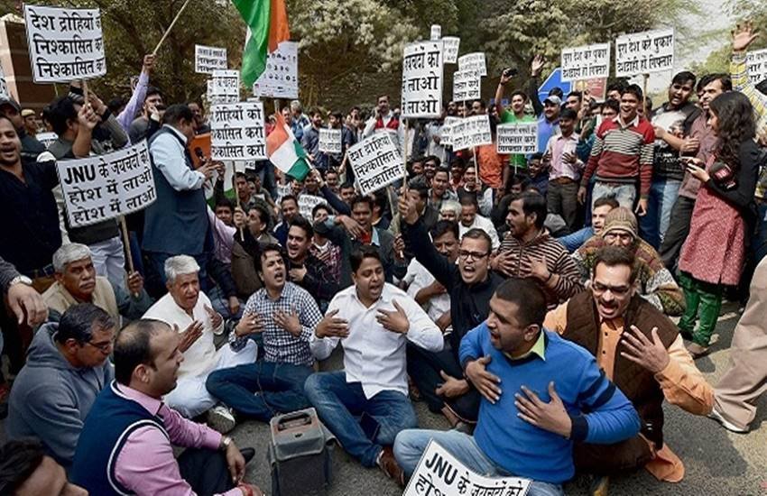 JNU unrest, JNU student protest, Harshit Agarwal, JNU student, DSU, Democratic Students Union, Kashmir, Afzal Guru"
