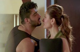 Kareena Kapoor, Arjun Kapoor, Ki and Ka Trailer, ki and ka, Kareena Kapoor Kiss, Ki and ka movie trailer, Kareena arjun Kiss, Kareena Kapoor arjun Kapoor Kiss, Entertainment news, arjun kapoor good kisser, करीना कपूर, अर्जुन कपूर, की एंड का, की एंड का ट्रेलर, करीना अर्जुन किस