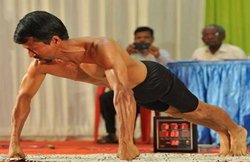केरल के जोसेफ ने तोड़ा अमेरिका के रॉन कपूर का वर्ल्ड रिकॉर्ड, एक मिनट में लगाये 82 पुश अप
