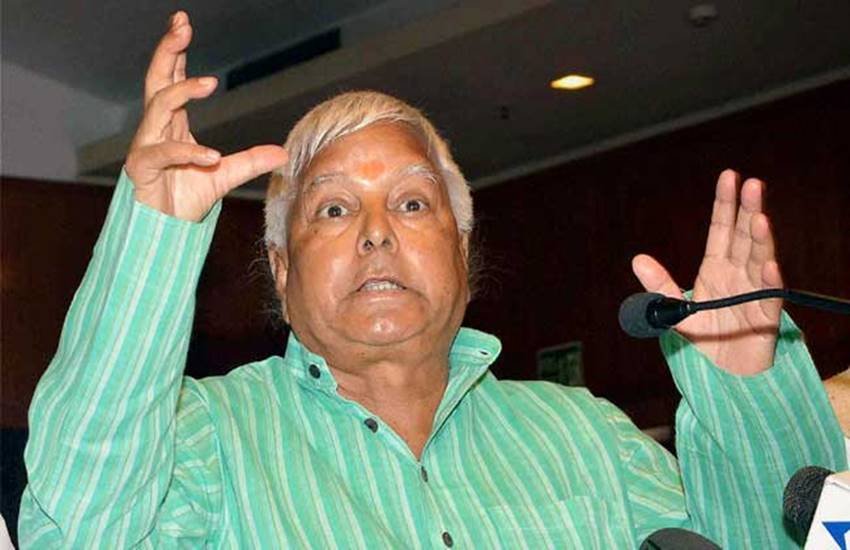 Lalu yadav, Lalu angry on reporter, RJD chief Lalu yadav, RJD, Shahabuddin, Benami property Republic tv, Arnab goswami, Delhi news, Hindi news