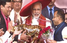 BJP, assam election 2016, assam assembly election, PM narendra modi, BJP assam, assam BJP, Sarbananda Sonowal, भाजपा, असम चुनाव, असम विधानसभा चुनाव, सर्वानंद सोनोवाल