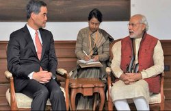 हांगकांग के CEO से मिले PM मोदी, मजबूत होंगे व्यापार