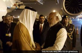 Sheikh Mohammed Bin Zayed Al Nahyan,Prince of Abu Dhabi , Narendra Modi, United Arab Emirates, External Affairs Minister Sushma Swaraj, World news