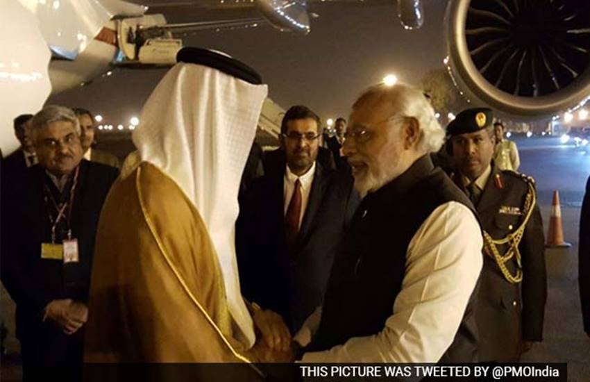 Sheikh Mohammed Bin Zayed Al Nahyan,Prince of Abu Dhabi , Narendra Modi, United Arab Emirates, External Affairs Minister Sushma Swaraj, World news