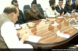 "ISIS, IS, ISlamic State, rajnath, Rajnath Singh, Home MInister, Home Minister Rajnath Singh, HM Rajnath Singh, Rajnath, Muslim Clerics, Muslim youth, Terrorist group, Middle-east terrorist group, Terror, Ajit Doval, NSA Ajit Doval, Jamiat Ulema-e-Hind, ISIS India, India News