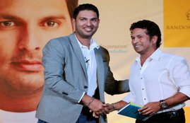 Yuvraj Singh, Sachin tednulkar, cancer, cancer campaign, sports, 'Toughter we can'