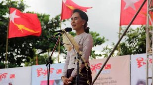 Myanmar, Aung Sang Suu Kyi, Myanmar parliament , national league for democracy