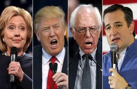Donald Trump, Hillary Clinton, Bernie Sanders, Marco Rubio, Ted Cruz, us presidential elections, us presidential elections 2016, us presidential elections 2016 candidates, us presidential elections 2016 polls, us election 2016, us election news, अमेरिकी राष्‍ट्रपति चुनाव, डोनाल्‍ड ट्रंप, हिलेरी क्लिंटन, राष्‍ट्रपति चुनाव