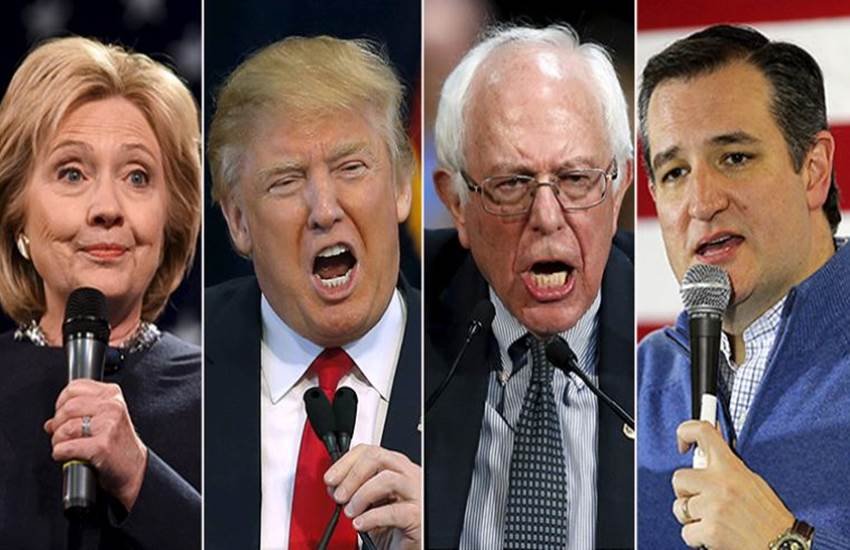 Donald Trump, Hillary Clinton, Bernie Sanders, Marco Rubio, Ted Cruz, us presidential elections, us presidential elections 2016, us presidential elections 2016 candidates, us presidential elections 2016 polls, us election 2016, us election news, अमेरिकी राष्‍ट्रपति चुनाव, डोनाल्‍ड ट्रंप, हिलेरी क्लिंटन, राष्‍ट्रपति चुनाव