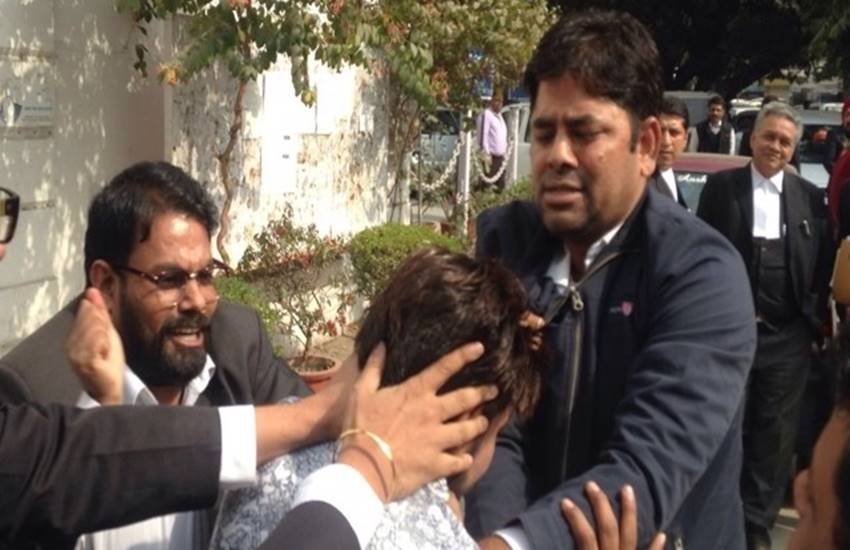 Vikram Chauhan,Vikram Chauhan arrested, JNU protest, kanhaiya kumar, JNU Row