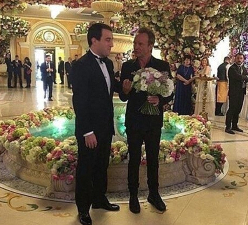 wedding of the century, multi million pound wedding, Enrique Iglesias, Kazakh billionaire, Said Gutseriev, Khadija Uzhakhovs, Moscow university, Mikhael Gutseriev, Moscow restaurant, Jennifer Lopez, Enrique Iglesias, sting, Safisa