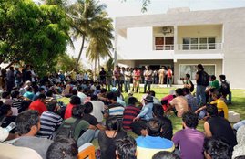 Hyderabad Central University, Violence Hyderabad Central University, appa rao podile, Rohith Vemula, appa rao podile BJP, Students Arrest, NSUI, Dirty Politics, Hyderabad