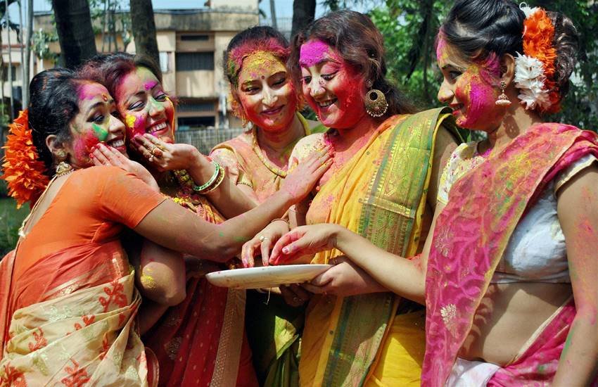 Holi celebration, Holi celebration 2016, Holi in Kolkata, Holi Celebration in India, Holi in Bhopal, Holi in Ahmedabad, Holi in Shimla, Holi in Agartala, Holi in Santiniketan, Holi in jaipur, Holi 2016, Holi Images, Holi Songs, Holi Wishes, Holi Celebration in Kolkata, Holi Celebration in Jaipur, Holi Celebration in Bhopal, Girls Holi Celebration, Tourist Holi Celebration, Holi Celebration in North East