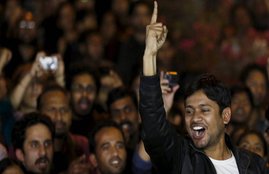 kanhaiya kumar, kanhaiya kumar india today mind rocks, kanhaiya kumar sedition, india news, kanhaiya kumar hooting, kanhaiya booed
