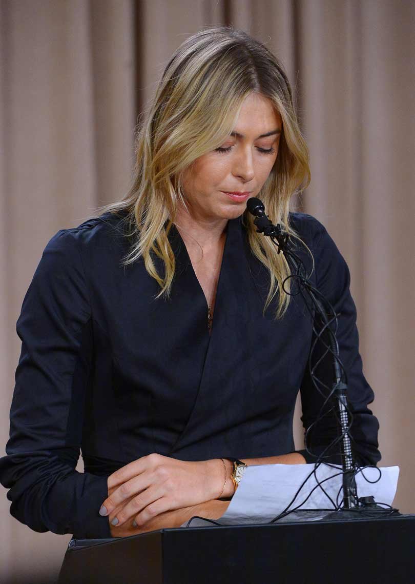 Maria Sharapova, Maria Sharapova news, Maria Sharapova record, wada, itf, WTA, Sharapova French Open, Sharapova Australian Open, Maria Sharapova height, Maria Sharapova wiki, Maria Sharapova sad, Maria Sharapova Worth, Maria Sharapova Nike, Maria Sharapova Porsche, Sharapova TAG Heuer, Sharapova Drug Test, Sharapova Suspend, Maria Sharapova modeling, Maria Sharapova latest news