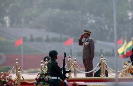 Myanmar military chief, Min Aung, Democracy, Aung San Suu Kyi