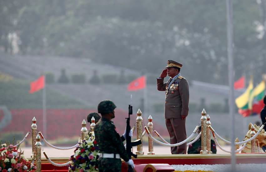 Myanmar military chief, Min Aung, Democracy, Aung San Suu Kyi