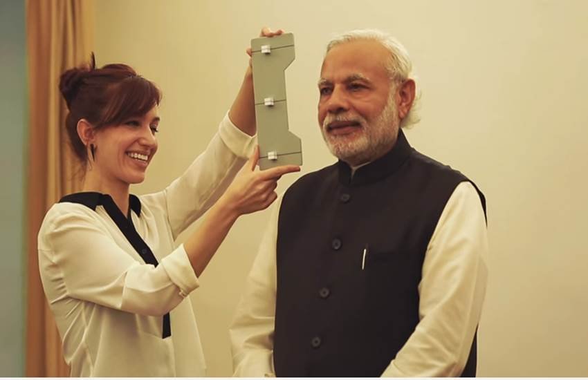 मैडम तुसाद म्‍यूजियम ने पीएम मोदी का नाप लिए जाने का एक वीडियो भी जारी किया है।