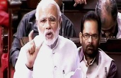 राज्‍यसभा में केंद्र को झटका, मोदी के तंज और अपील के बावजूद कांग्रेस का संशोधन पास