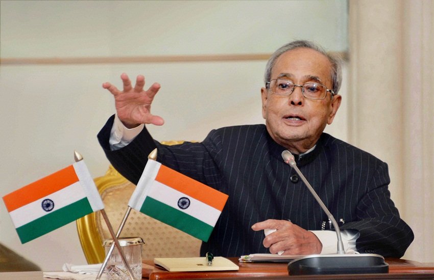 Pranab Mukherjee, Narendra Modi, beti bachao beti padhao, beti bachao beti padhao Hindi, Pranab Praise Modi, Delhi