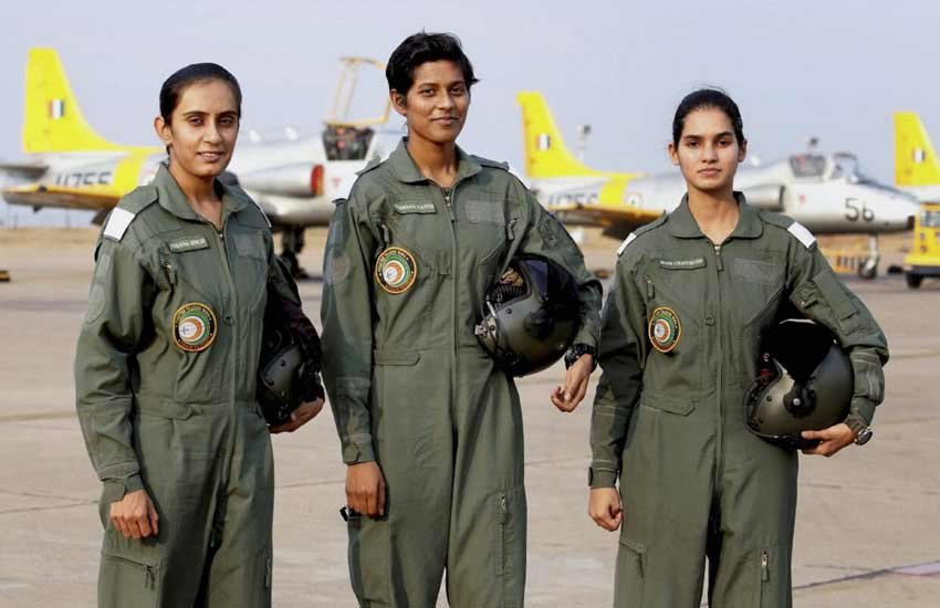 IAF, IAF Chief Arup Raha, international women's day, Women fighter pilots, Mohana Singh, Bhawana Kanth, Avani Chaturvedi, fighter pilots women, indian air force