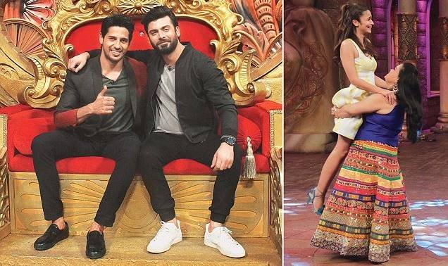 Alia,Bhatt,Sidharth,Malhotra,Fawad,Khan,roasted,TV,promoting,upcoming,film,Kapoor,Sons, alia bhatt-sidharth photos