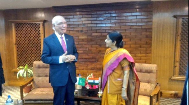 sartaj aziz, sushma swaraj, modi pakistan, india pakistan, saarc, saarc summit, sushma swaraj, modi invited to pakistan, modi pakistan, indopak, indo pak sartaj aziz, sushma swaraj, modi pakistan, india pakistan, saarc, saarc summit, sushma swaraj, modi invited to pakistan, modi pakistan, indopak, indo pak