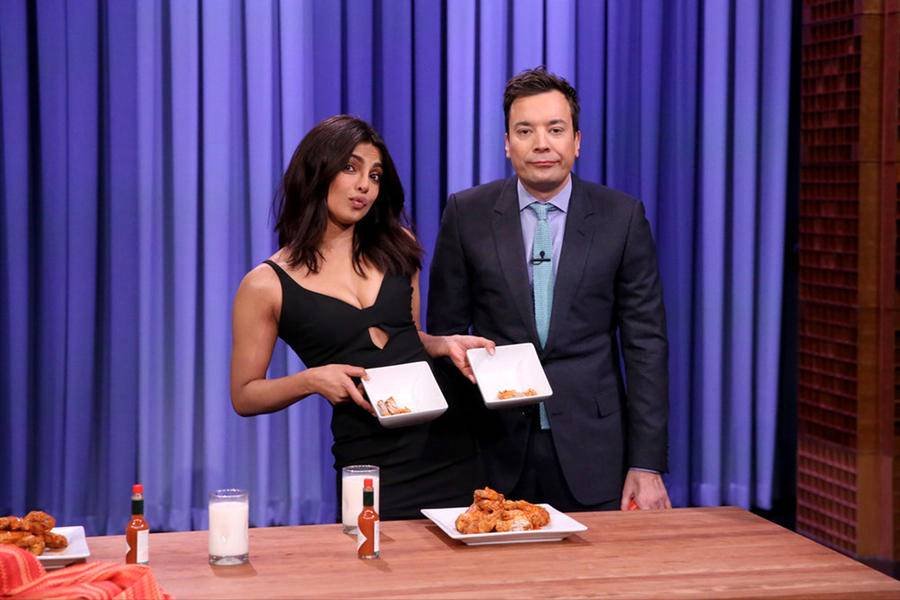 Jimmy Fallon, Jimmy Fallon show, priyanka chopra, Priyanka Chopra on the jimmy fallon show, Dwayne Johnson, Baywatch