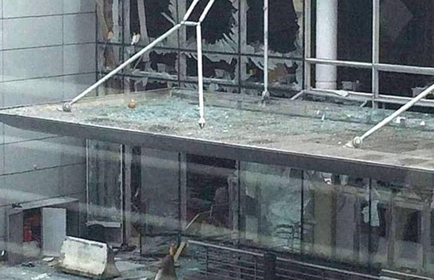 Brussels airport , Two explosions hit Brussels airport; several casualties reported,news, India news,International News,International News in India ,Brussels, update, latest news