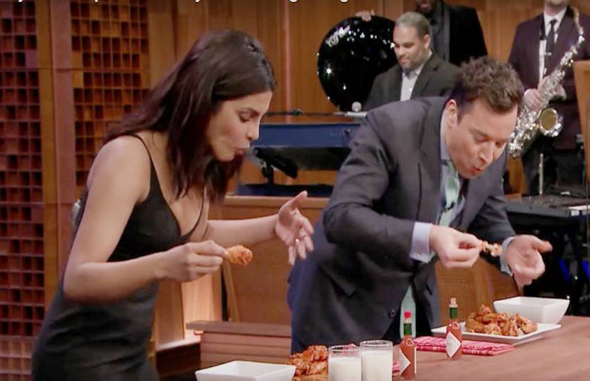 Jimmy Fallon, Jimmy Fallon show, priyanka chopra, Priyanka Chopra on the jimmy fallon show, Dwayne Johnson, Baywatch