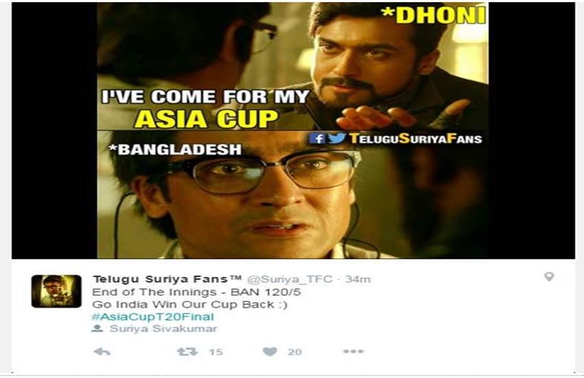 Asia Cup जीतने के बाद भारतीय फैंस ने दिया जवाब, अब धोनी के हाथ में आया बांग्‍लादेशी खिलाड़ी का कटा सिर