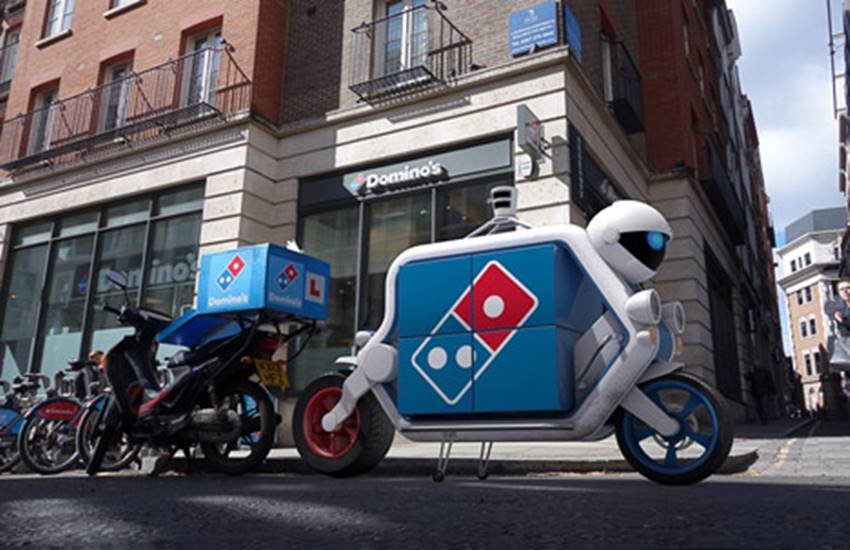 autonomou, autonomous vehicles, dominos, pizza-delivery, pizza delivery robot, pizza delivery robot photos, pizza delivery robot gallery